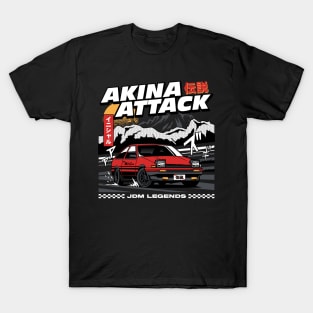 AE86 Akina Attack T-Shirt